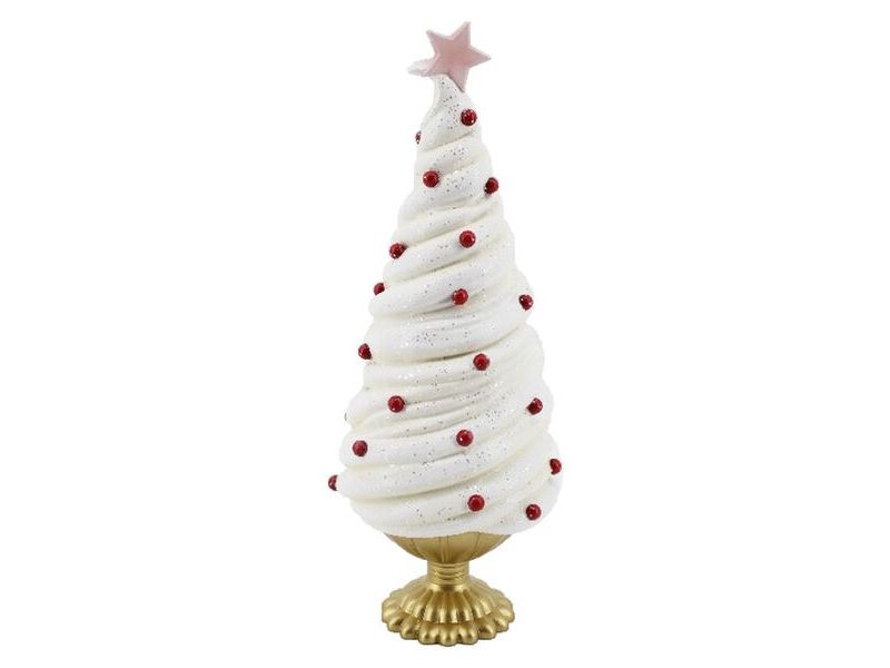 Large White Ceramic Christmas Tree