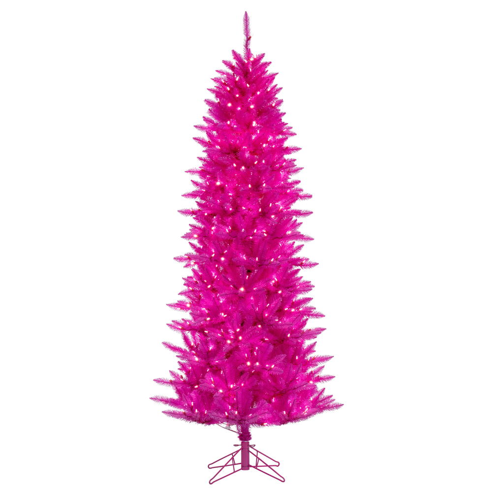 3' Hot Pink PreLit Christmas Tree Holiday Warehouse Christmas Tree
