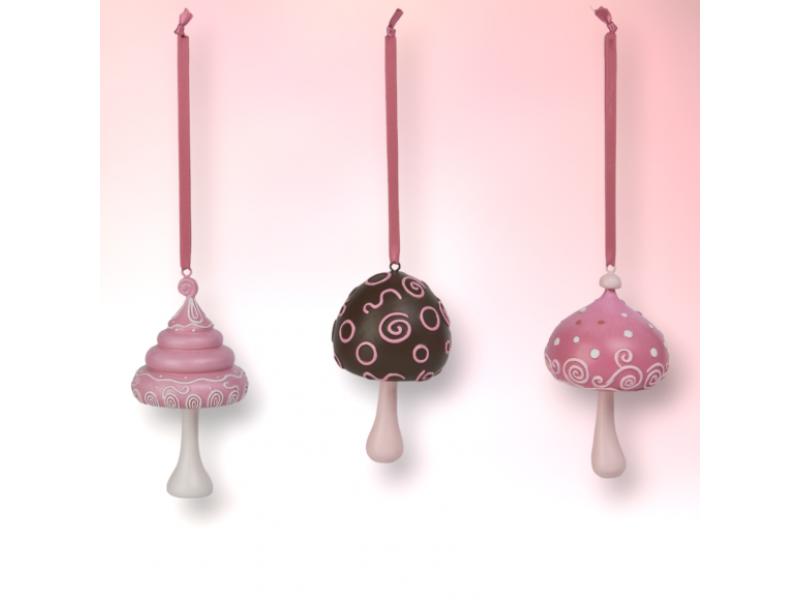 Candy Tree Ornaments Set of 3 - Holiday Warehouse