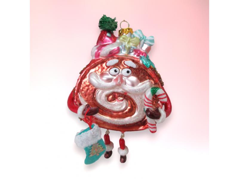 Mr. Honeybun w/ Legs Ornament 3pc - Holiday Warehouse