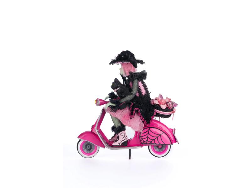 11.25" Rosalie On Vespa Tabletop - Holiday Warehouse