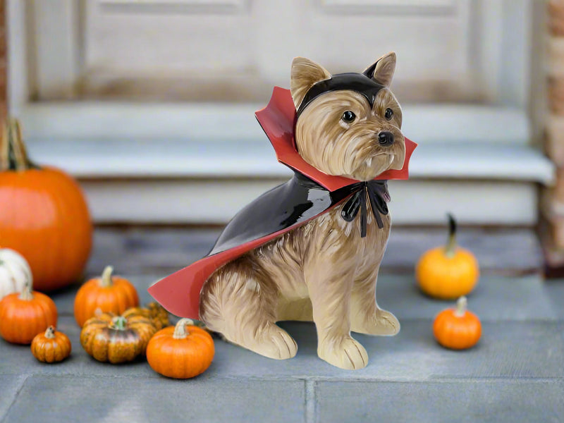 14" Vampire Yorkie - Holiday Warehouse