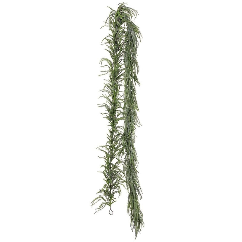 144" Green Spruce Norfolk Pine Garland - Holiday Warehouse