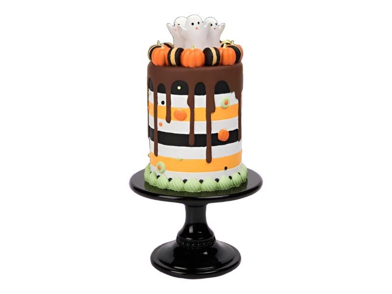 15.5" Halloween Drip Cake - Holiday Warehouse