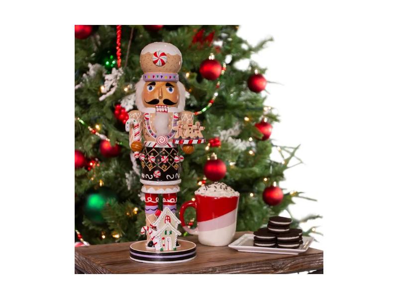 16" Gingerbread Nutcracker - Holiday Warehouse