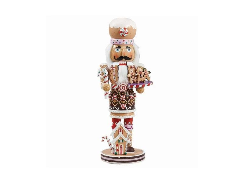 16" Gingerbread Nutcracker - Holiday Warehouse