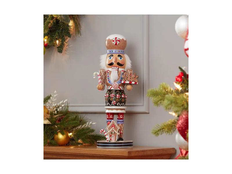 16" Gingerbread Nutcracker - Holiday Warehouse