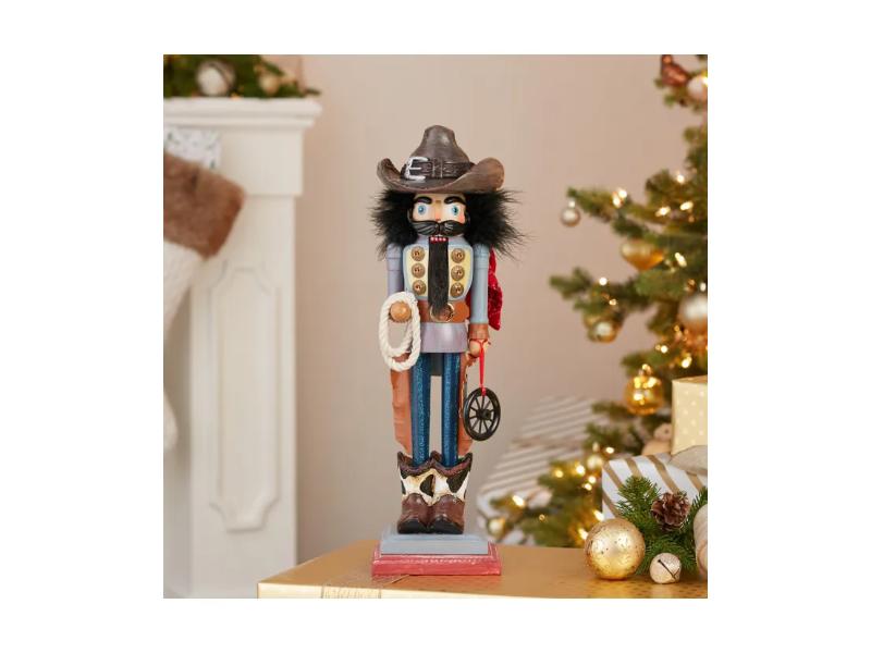 19" Hollywood Nutcrackers™ Cowboy Nutcracker - Holiday Warehouse