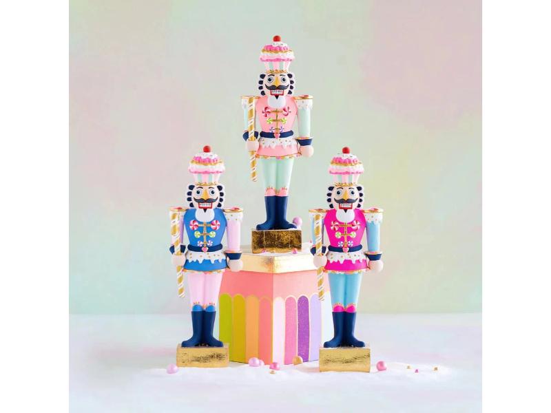 20" Rainbow Colonel Cupcake Tabletop - Holiday Warehouse