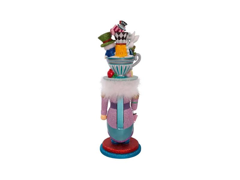 24" Hollywood Nutcrackers™ Alice Teacup Party Hat Nutcracker - Holiday Warehouse