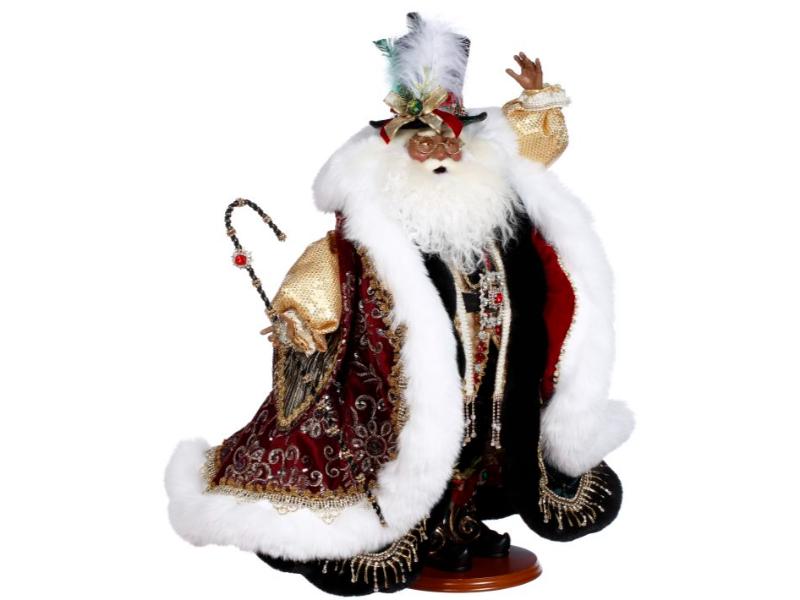 26" African American Santa the Movie Star - Holiday Warehouse