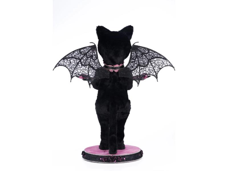 27" Noir Cat-Bat Server - Holiday Warehouse