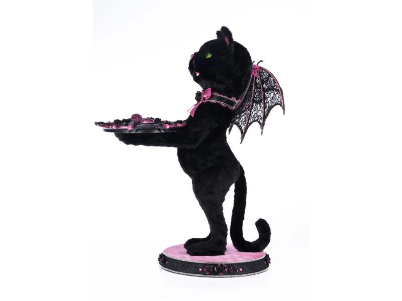 27" Noir Cat-Bat Server - Holiday Warehouse