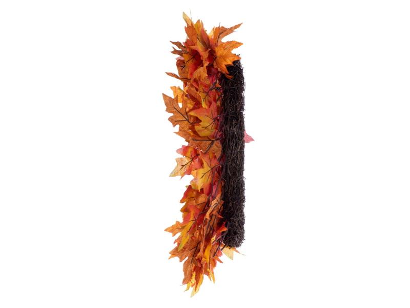 28" Fall Red Maple Leaf Wreath - Holiday Warehouse