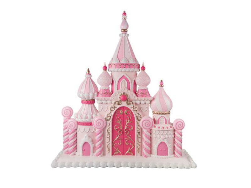 29" Pink Candy Castle