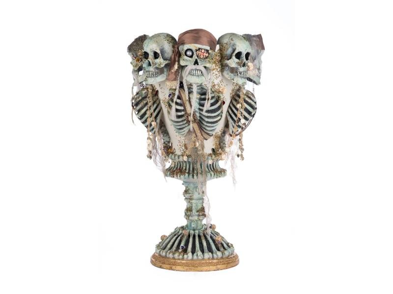 31" Treacherous Treasure Urn - Holiday Warehouse