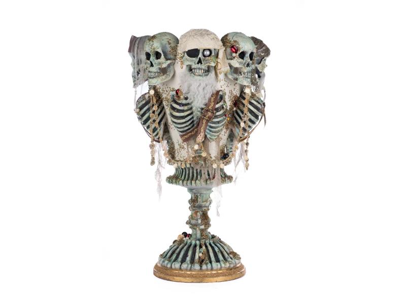 31" Treacherous Treasure Urn - Holiday Warehouse