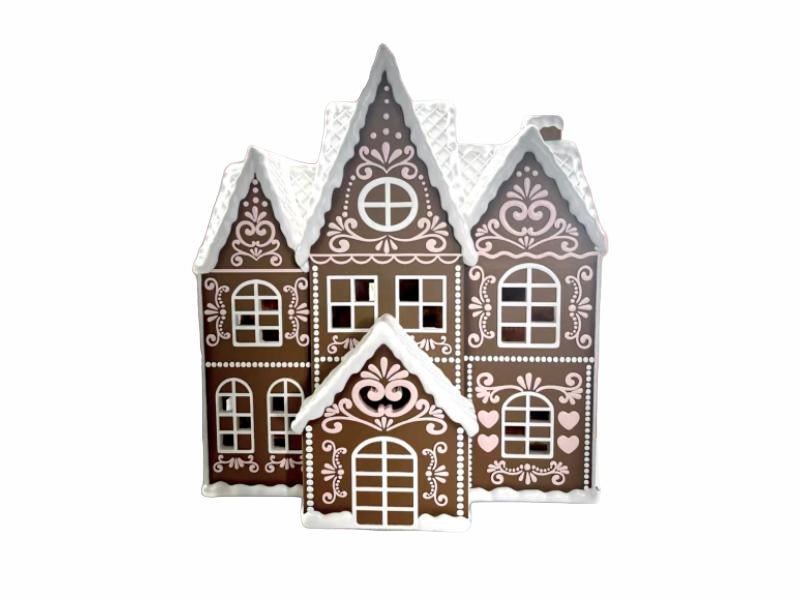 36" LED Gingerbread Display House - Holiday Warehouse
