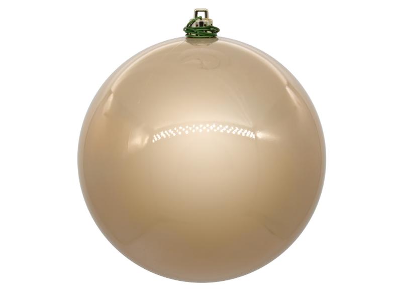 4" Oat Pearl Ornament 6pc - Holiday Warehouse