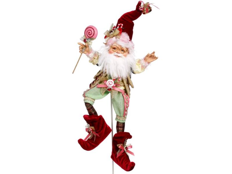 14'' Sm North Pole Lollipop Elf by Mark Roberts 2023