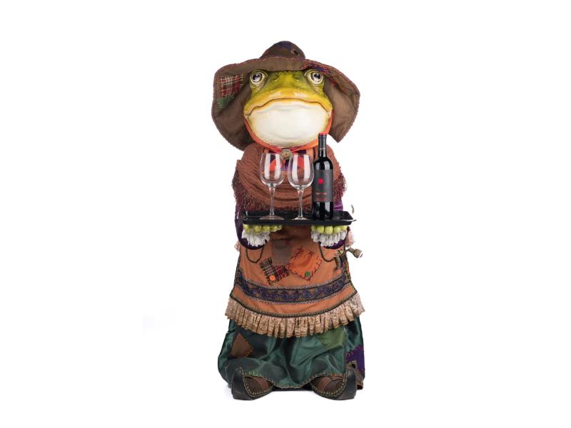 53" Lady Fitzroy Frog Server - Holiday Warehouse