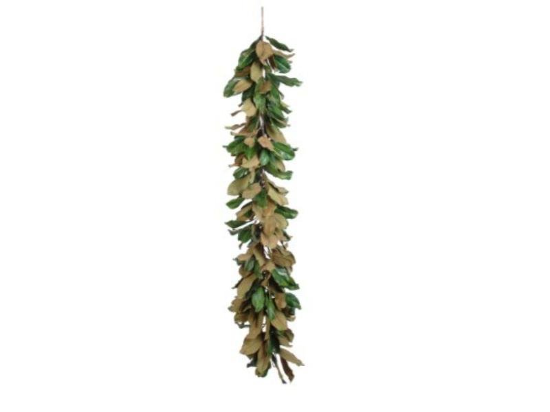 6' Magnolia Leaves Garland - Holiday Warehouse