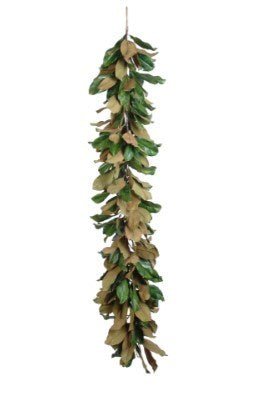 6' Magnolia Leaves Garland - Holiday Warehouse