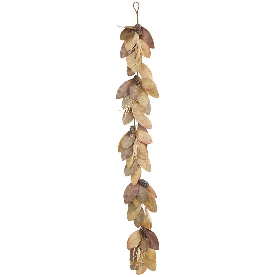 72" Magnolia Leaf Garland - Holiday Warehouse