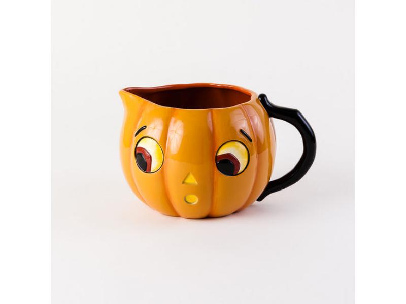 7.5" Pumpkin Pitcher - Holiday Warehouse