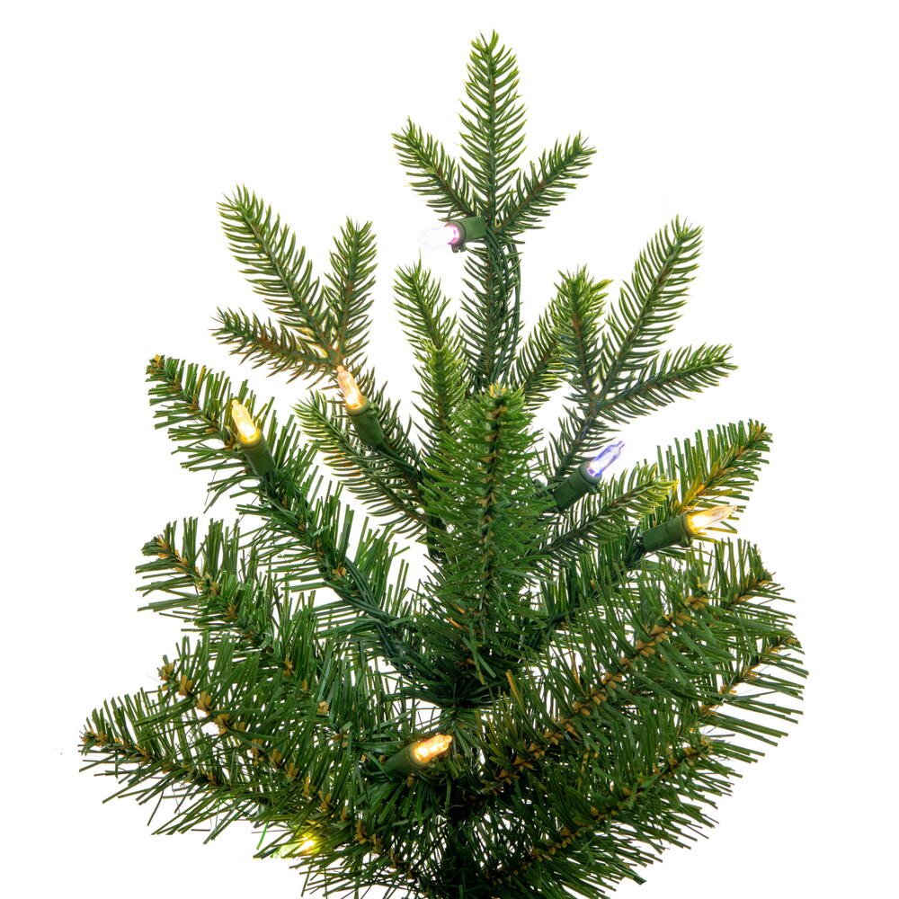 7.5' Wistler Spruce Pre - Lit Tree w/ Color Changing Lights - Holiday Warehouse