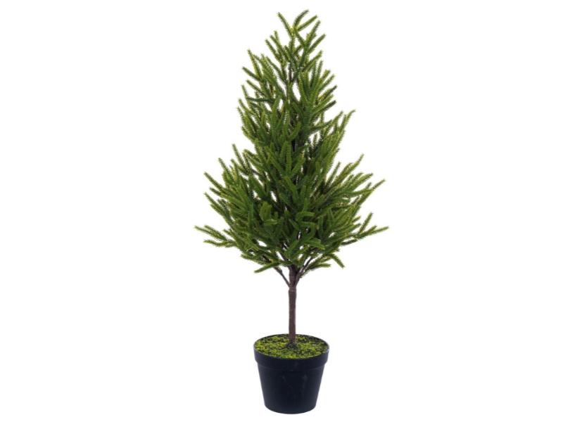 32" Potted Green Norfolk Pine Tree