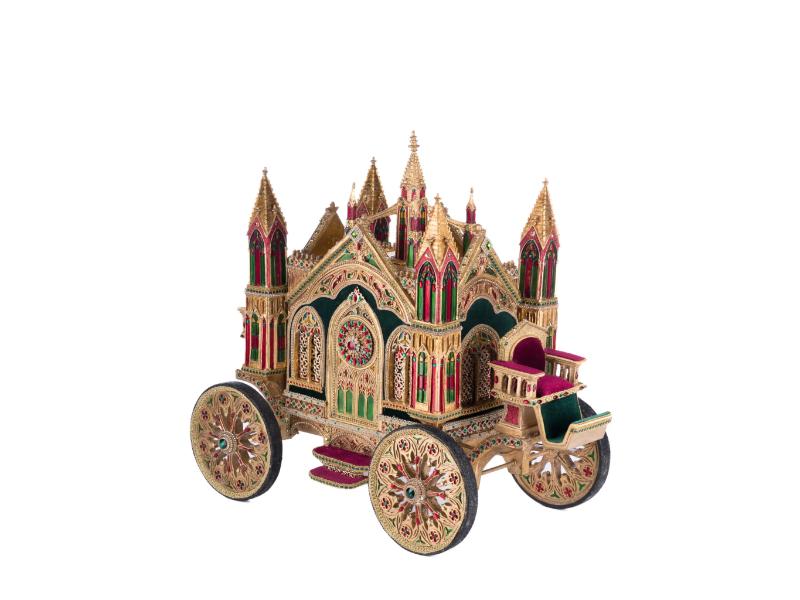 Christmas Castle Carriage - Holiday Warehouse