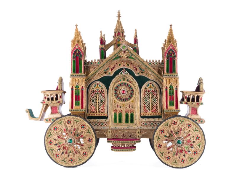 Christmas Castle Carriage - Holiday Warehouse