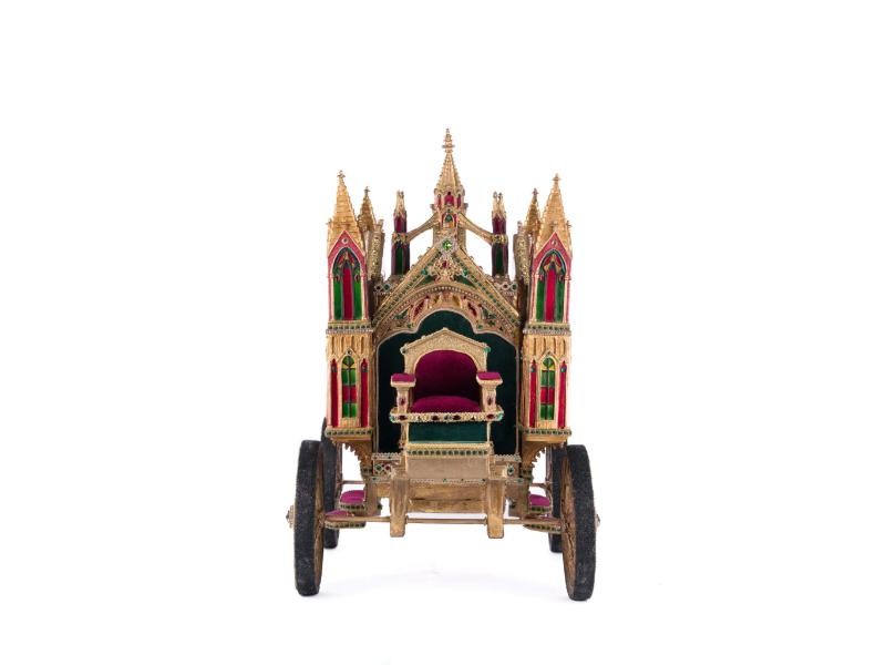 Christmas Castle Carriage - Holiday Warehouse