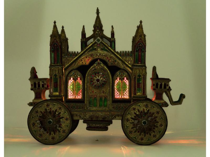 Christmas Castle Carriage - Holiday Warehouse