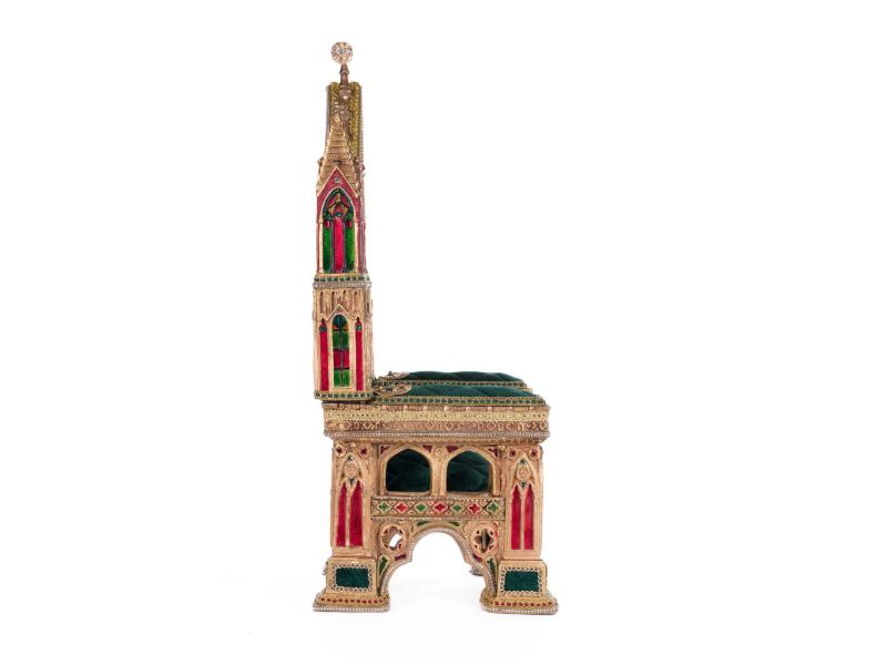 Christmas Castle Santa Chair - Holiday Warehouse