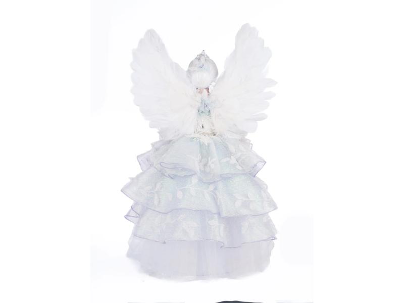 Crystalline Angel Tree Topper - Holiday Warehouse