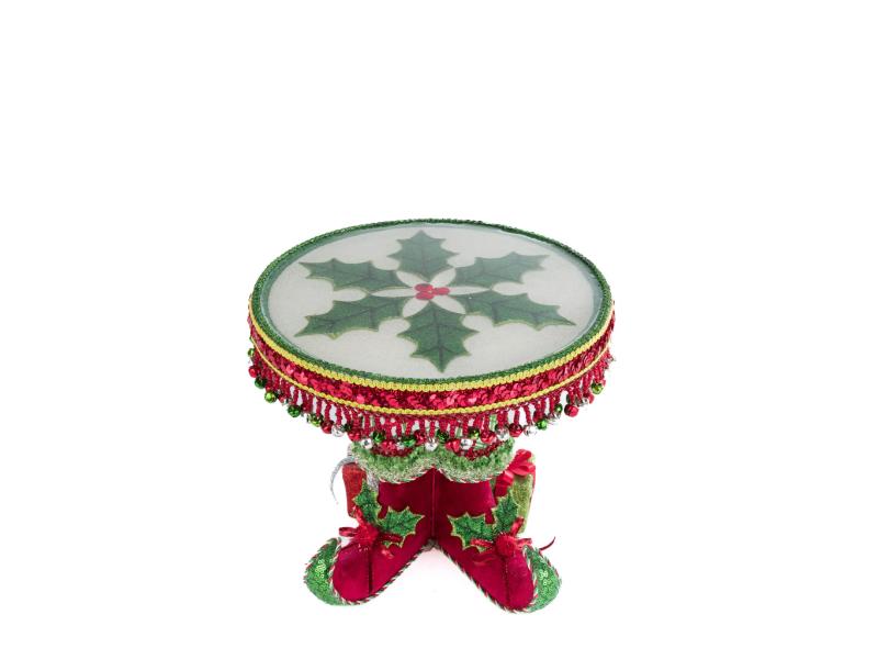 Elf Boots Cake Plate - Holiday Warehouse