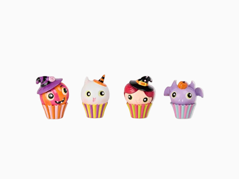 Halloween Cupcakes Set of 4 - Holiday Warehouse
