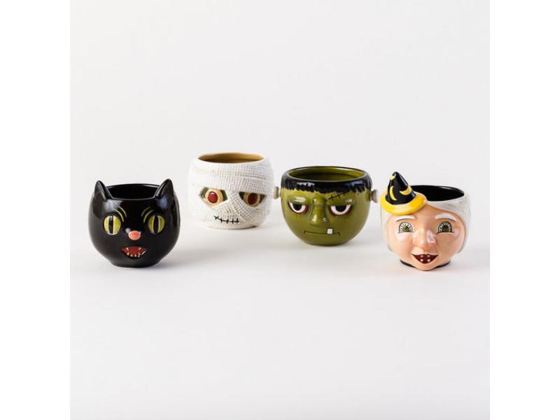 Halloween Mugs 4pc Set - Holiday Warehouse