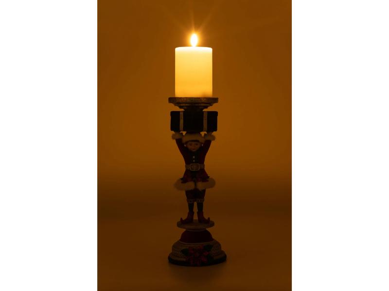 Holiday Magic Elf Candlestick - Holiday Warehouse