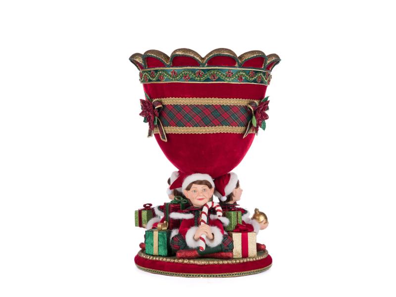 Holiday Magic Elf Urn - Holiday Warehouse