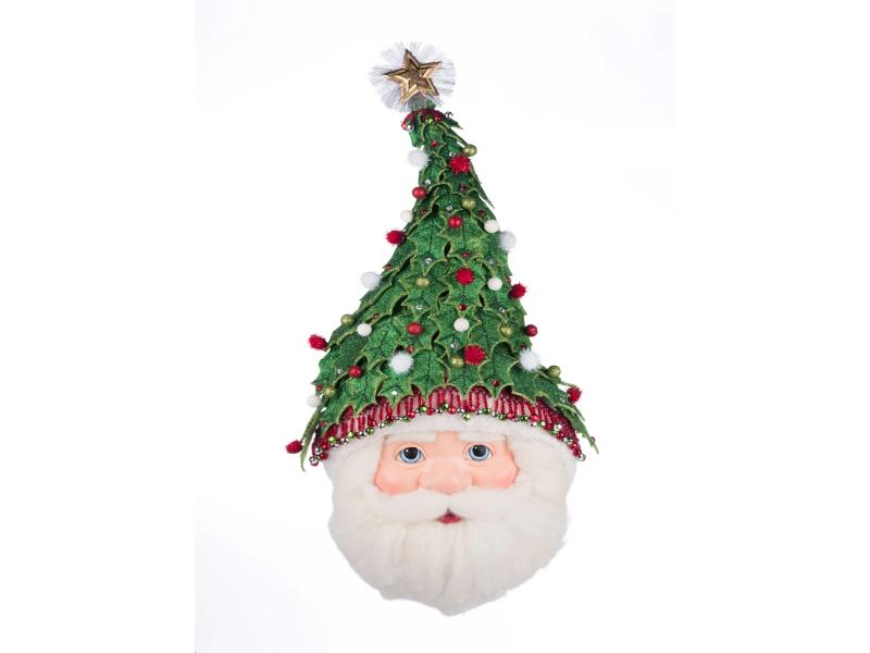 Holly Woods Santa Wall Mask - Holiday Warehouse