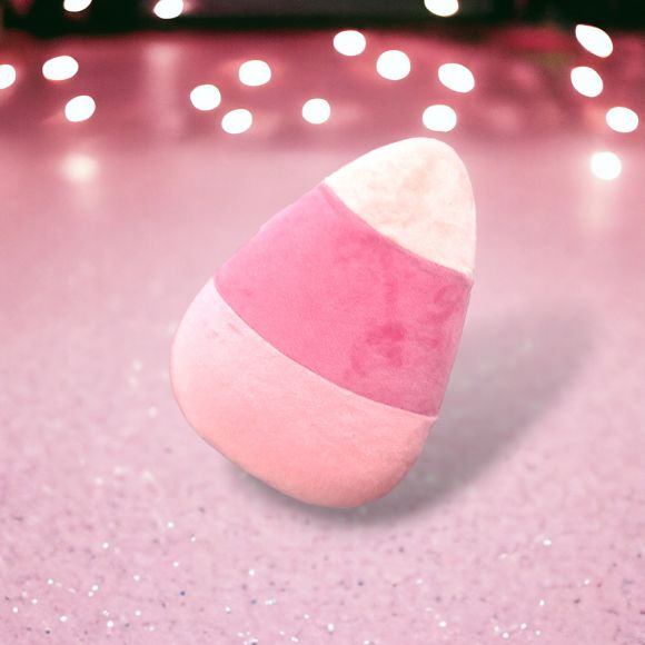 Large Boo Ville Pink Candy Corn - Holiday Warehouse