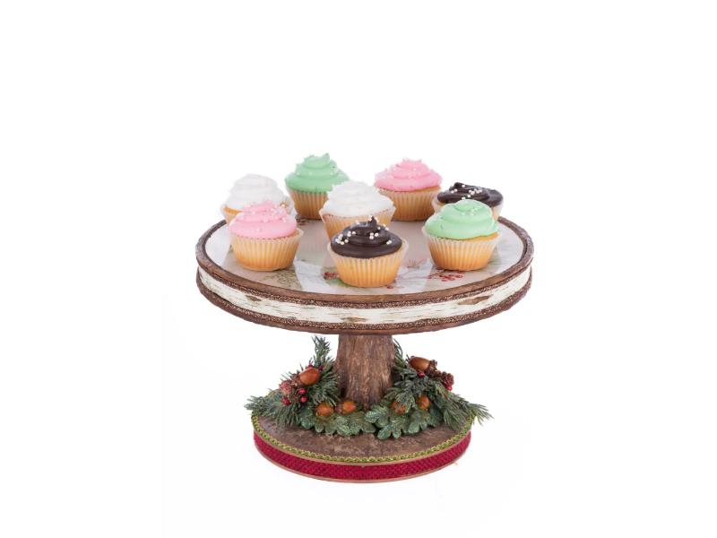 North Country Cake Plate - Holiday Warehouse