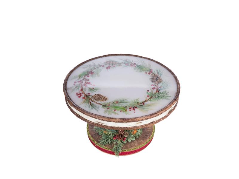 North Country Cake Plate - Holiday Warehouse