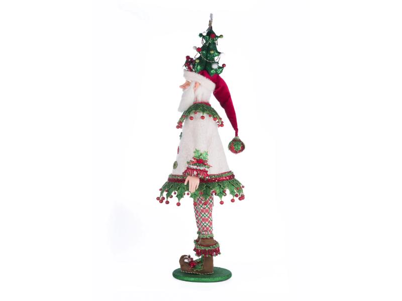 Papa Winterberry Santa Doll - Holiday Warehouse