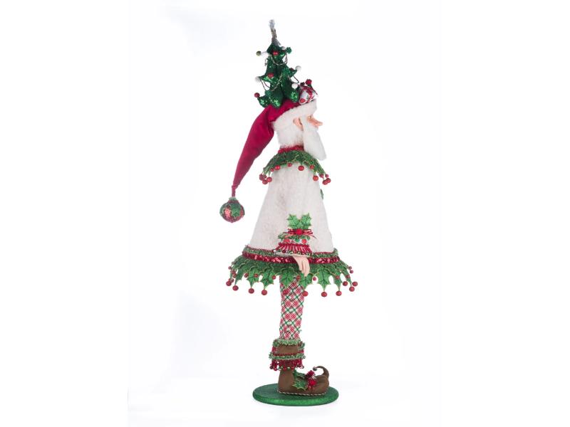 Papa Winterberry Santa Doll - Holiday Warehouse