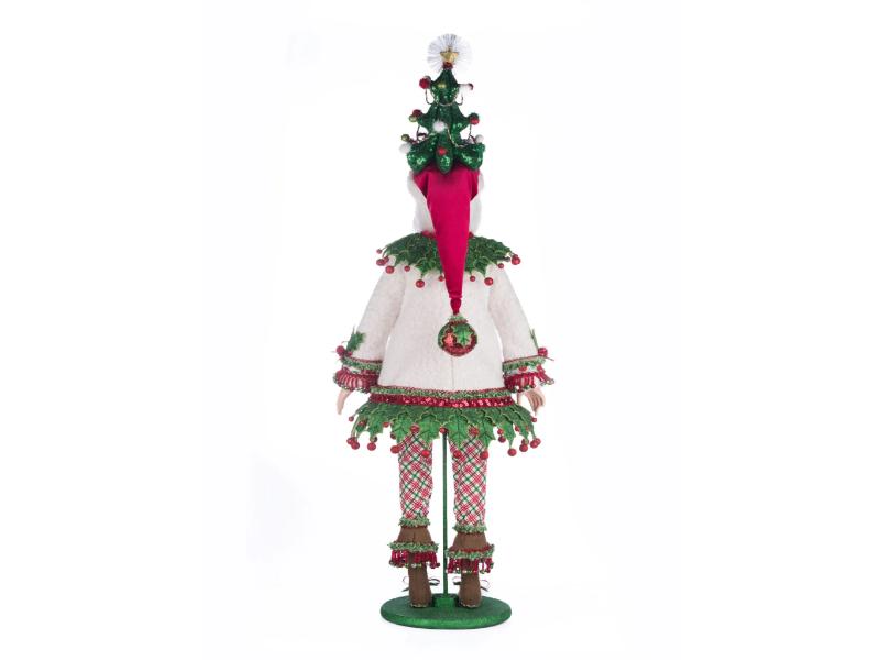 Papa Winterberry Santa Doll - Holiday Warehouse