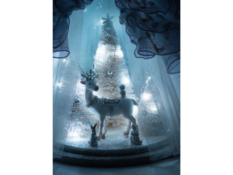 Queen Crystalline Cloche Piece - Holiday Warehouse